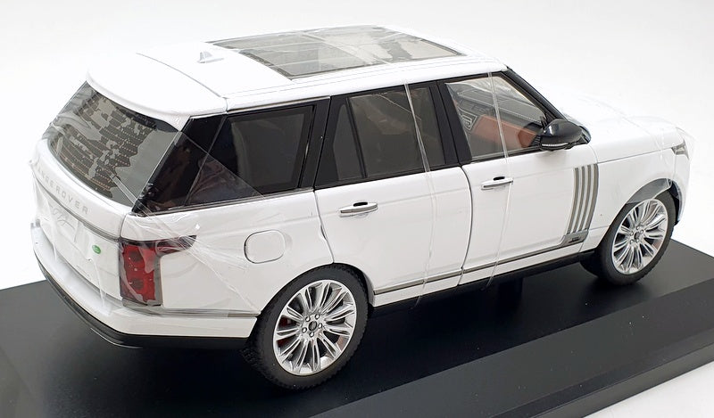 QY Toys 1/18 Scale Q1001A - Land Rover Range Rover 50th Anniversary - White