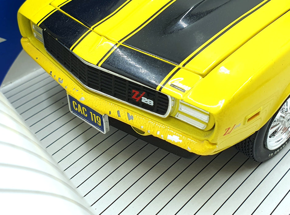 Ertl 1/18 Scale Diecast 7366 - 1969 Chevrolet Camaro Z/28 - Yellow/Black