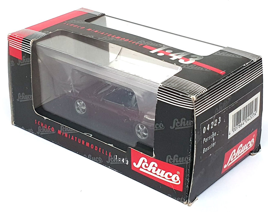 Schuco 1/43 Scale Diecast 04223 - Porsche Boxter - Dk. Red