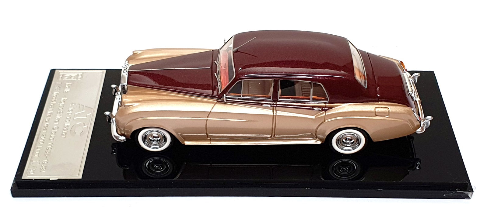 ATC 1/43 Scale ATC5559 - 1955-59 Rolls Royce Silver Cloud Limo - Maroon/Gold