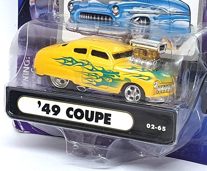Muscle Machines 1/64 Scale 71151 02-65 - 1949 Mercury Coupe - Yellow/Green