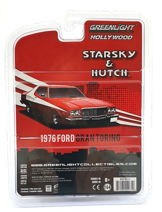 Greenlight 1/64 Scale  44780-A - 1976 Ford Gran Torino - Starsky & Hutch