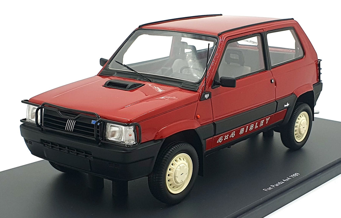 Schuco 1/18 Scale Diecast 18U00110 - 1989 Fiat Panda 4x4 - Red