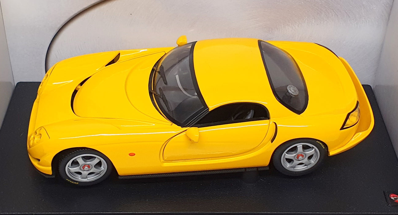 Hot Wheels 1/18 Scale Diecast B4171 - TVR Speed 12 - Yellow