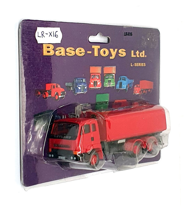 Base Toys 1/76 Scale LR-X16 - Leyland Roadtrain Tanker Truck - Red