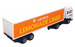 Corgi 1/64 Scale 1248 - Volvo Truck & Trailer Carters Lemonade Liner