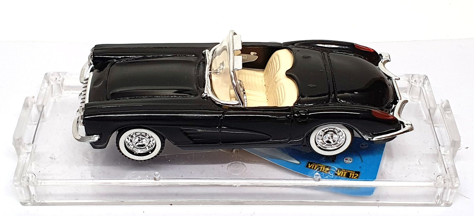 Vitesse 1/43 Scale 110 - 1960 Chevrolet Corvette Open Cabriolet - Black