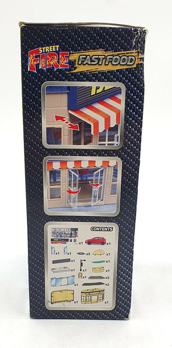 Burago 1/43 Scale Diecast #18 31504 - VW Polo GTI Mk5 And Fast Food Store