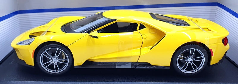 Maisto 1/18 Scale Diecast 31384 - 2017 Ford GT - Yellow