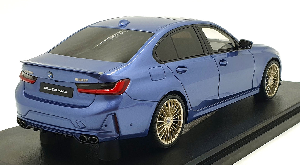 GT Spirit 1/18 Scale Resin GT543 - BMW Alpina B3  GT Saloon - Blue