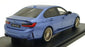 GT Spirit 1/18 Scale Resin GT543 - BMW Alpina B3  GT Saloon - Blue