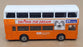 Corgi Appx 13.5cm Long C675/14  - Metrobus GM Buses Rt. 82 - White/Orange
