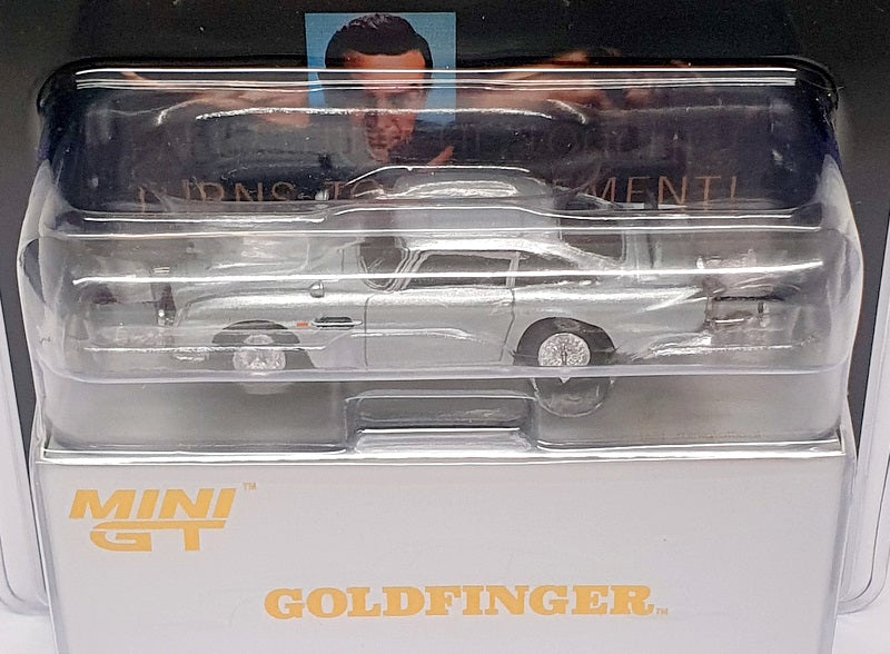 TSM 1/64 Scale MGT00900-007E - Aston Martin DB5 Bond 007 Goldfinger - Silver