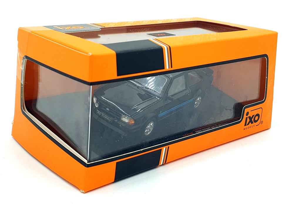 Ixo 1/43 Scale Diecast CLC419N - 1984 Ford Escort MkIII RS Turbo - Black