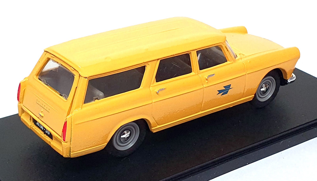 Eligor 1/43 Scale 100256 - Peugeot 404 Break Poste Jaune - Yellow