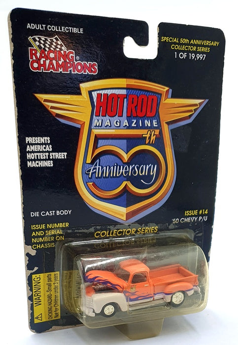 Racing Champions 1/61 Scale 08950 - 1950 Chevrolet Pick Up - Orange