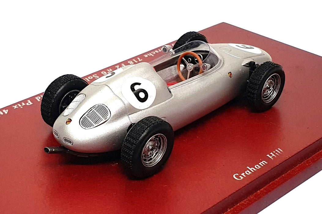 TSM 1/43 Scale TSM114310 - 1960 Porsche 718 F2 #6 Solitude GP 4th G. Hill