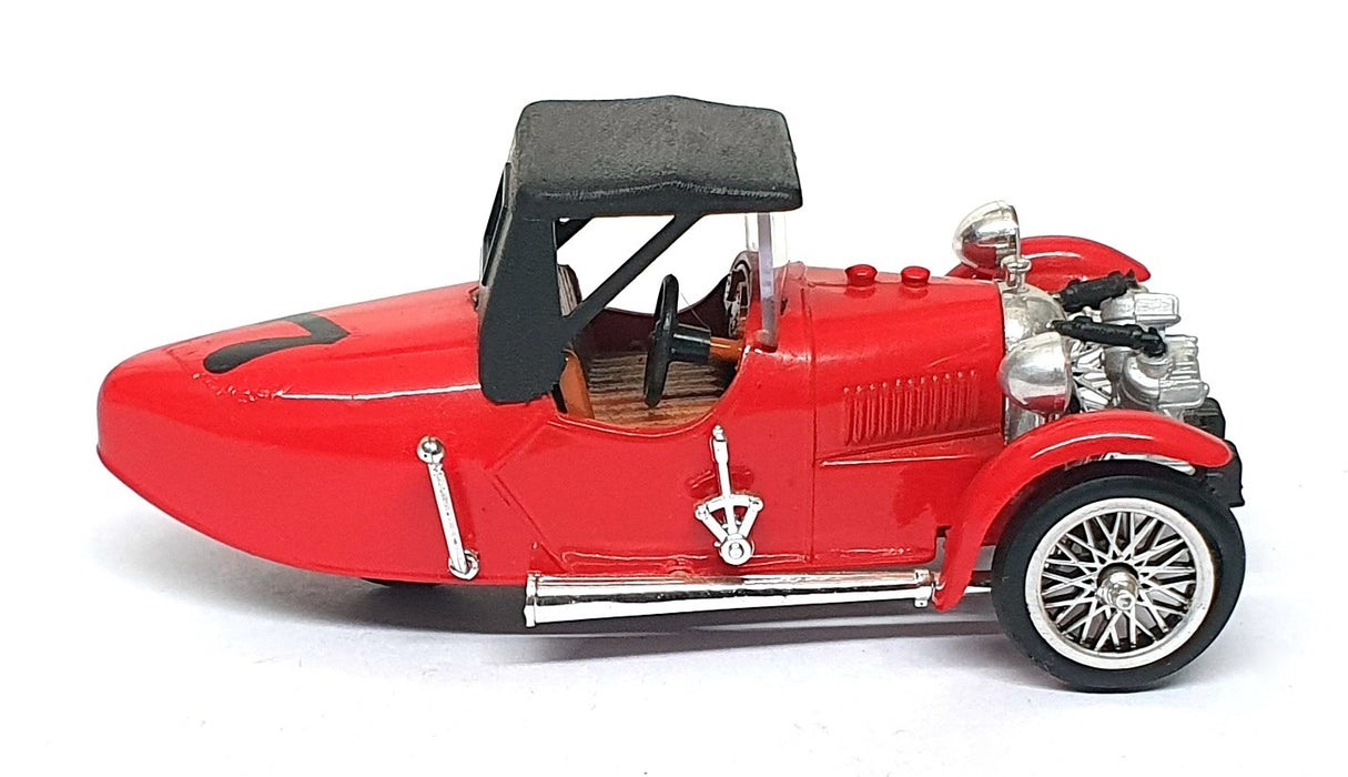 Brumm 1/43 Scale Diecast R4 - 1929 Darmont Cyclecar #7 - Red