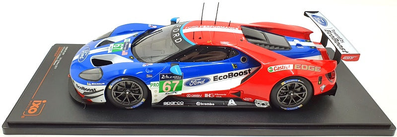 IXO Models 1/18 Scale Diecast FGT18109 - Ford GT #67 24H Le Mans 2017 Tincknell