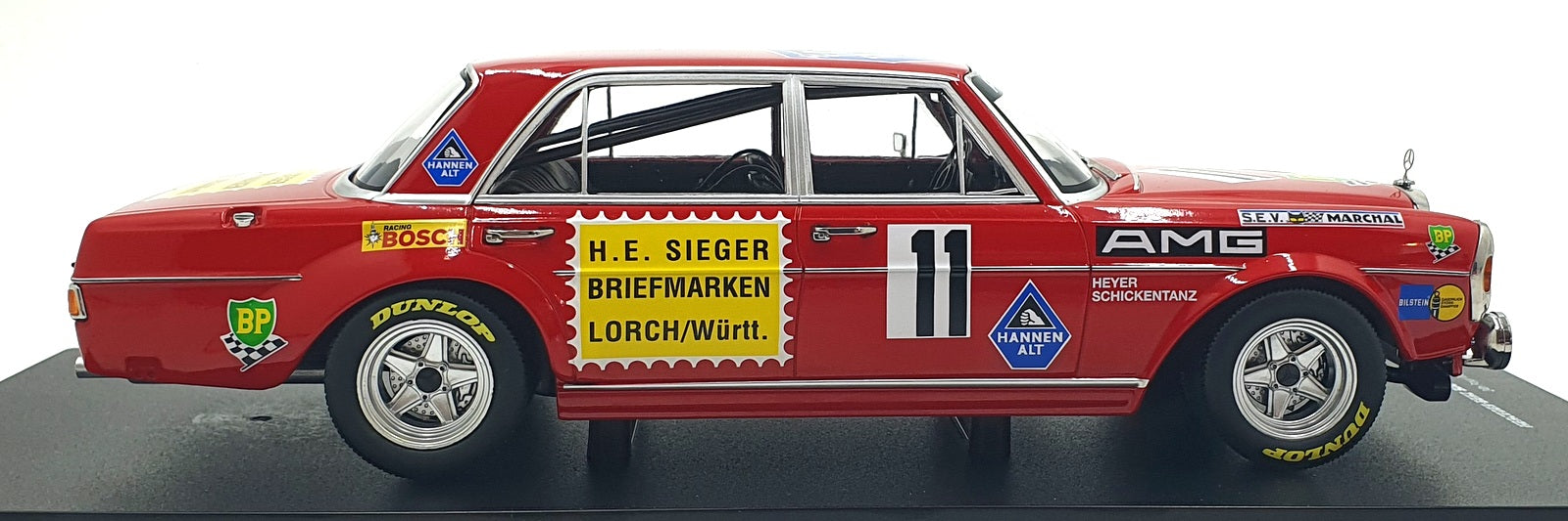 Werk83 1/18 Scale Diecast W18030009 Mercedes 300 SEL 6.8 #11 24h Ricard 1971