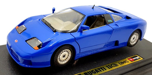 Burago 1/24 Scale Diecast 1535 - 1991 Bugatti EB 110 - Blue