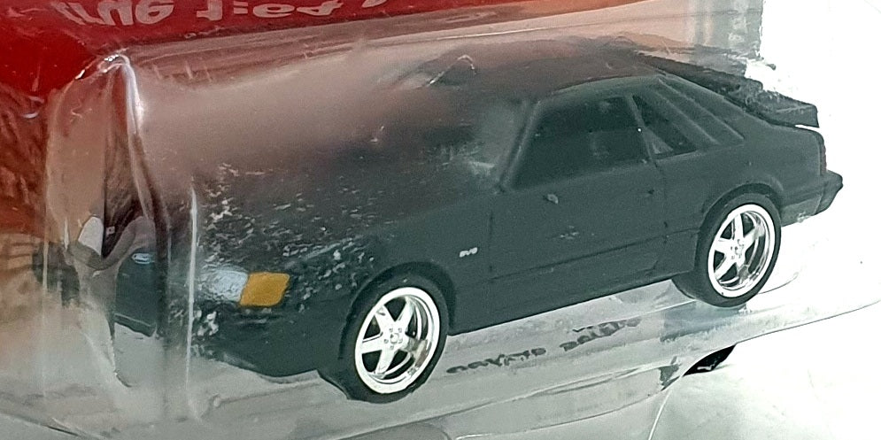 Auto World 1/64 Scale AW64021 - 1985 Ford Mustang SVO - Black