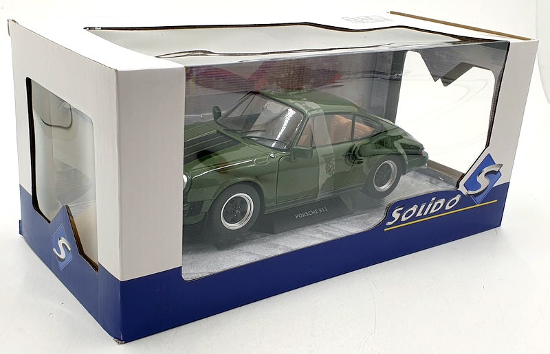 Solido 1/18 Scale Diecast S1802608 - Porsche 911 3.0 SC 1974 - Olive