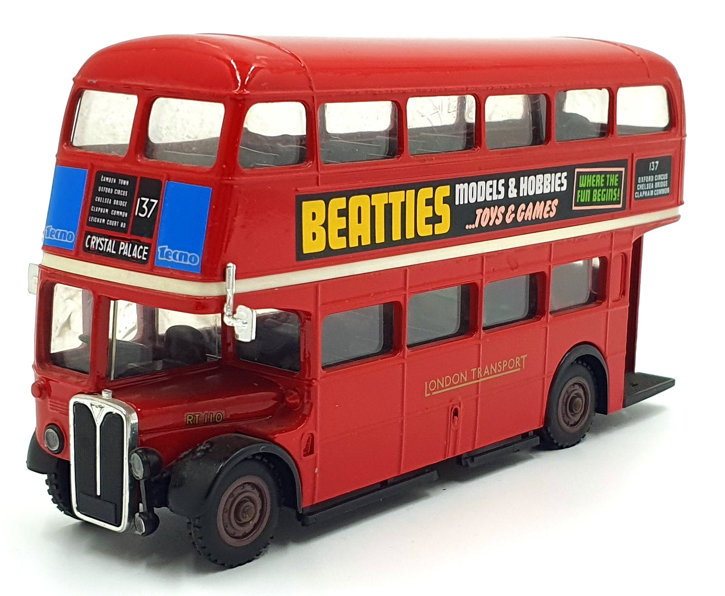 Solido 1/50 Scale Diecast 341 - Routemaster Double Decker RT Bus - Beatties