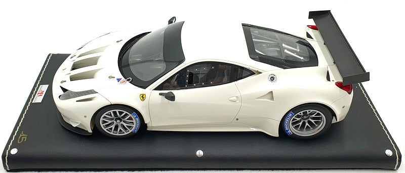 MR Models 1/18 Scale FERR05B - Ferrari 458 Italia GT2 - White