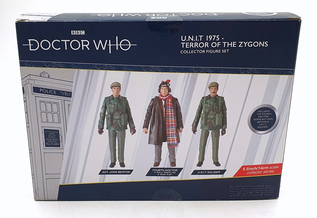 Character 5.5" Tall 362541 - Doctor Who U.N.I.T 1975 Terror Of The Zygons