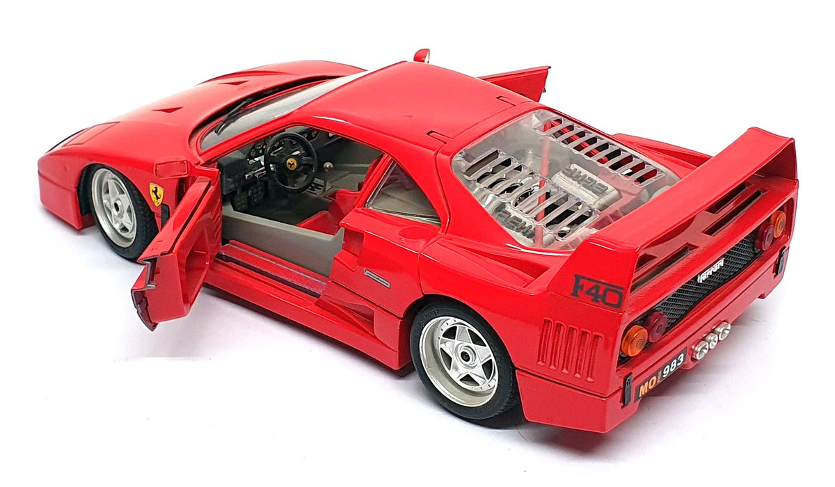 Burago 1/18 Scale Diecast 150326K - 1987 Ferrari F40 - Red