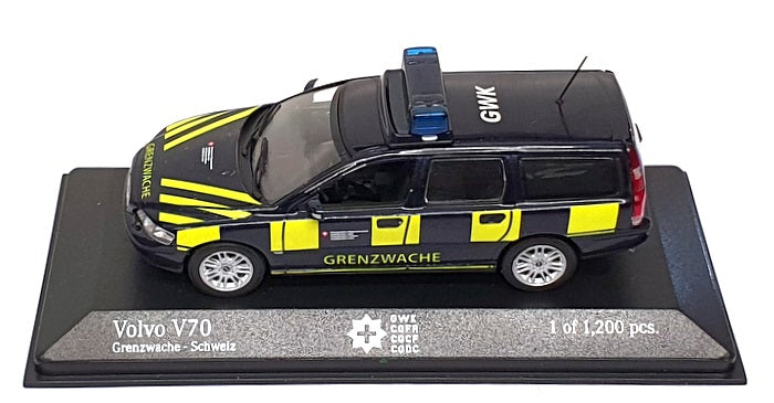 Minichamps 1/43 Scale 430 171885 - Volvo V70 Break Grenzwache Schweiz