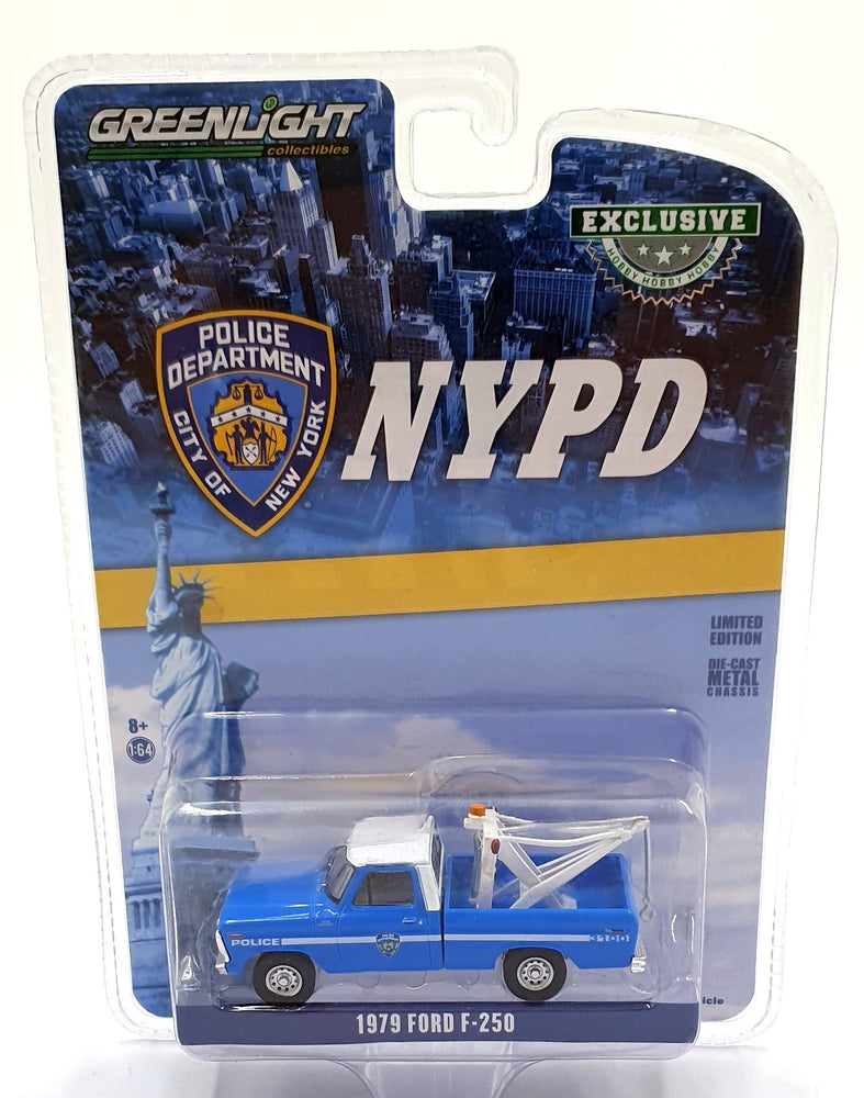 Greenlight 1/64 Scale 30224 - 1979 Ford F-250 NYPD Truck