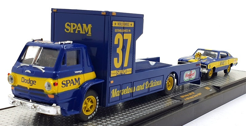 Castline M2 Machines 1/64 Scale D R60 '66 Dodge L600 COE & '66 Charger HEMI