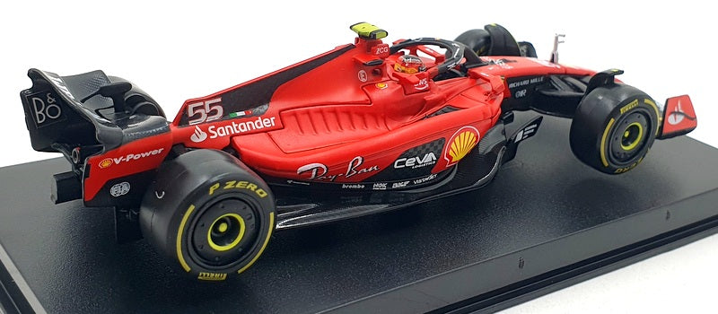 Burago 1/43 Scale 18-36835 - F1 Ferrari SF23 2023 #55 Carlos Sainz 