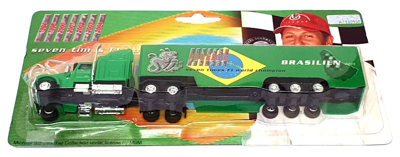 Adtruck 53234 - Peterbilt F1 Truck Brasilien 2005 Michael Schumacher