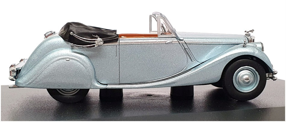 Oxford Diecast 1/43 Scale 43JAG5001 - Jaguar MkV DHC Open - Opalescent Silver