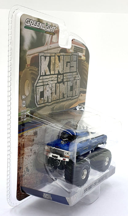 Greenlight 1/64 Scale 49040-A - 1974 Ford F-250 - Bigfoot #1 - Blue
