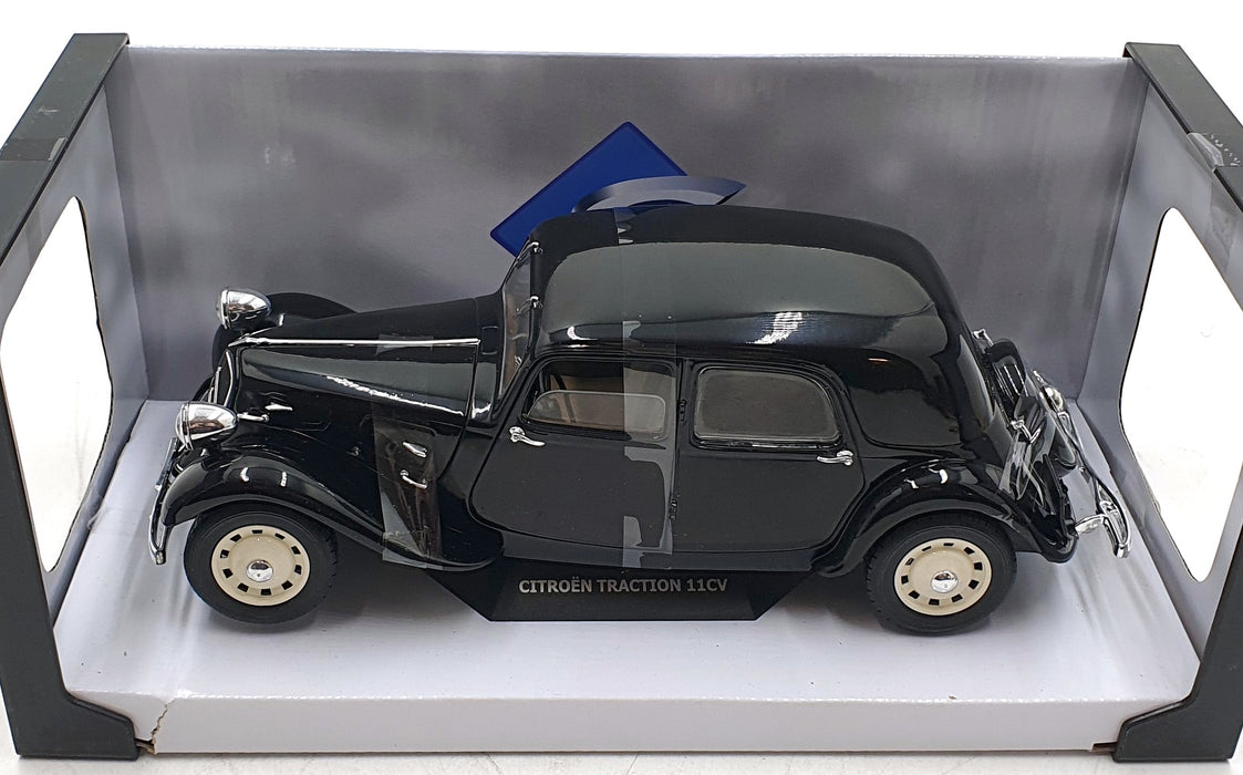 Solido 1/18 Scale Diecast S1800903 - Citroen Traction 11B - Black