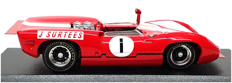 Best 1/43 Scale 9787 - Lola T70 Mk2 Spider #1 Winner Brands Hatch 1966 Surtees 