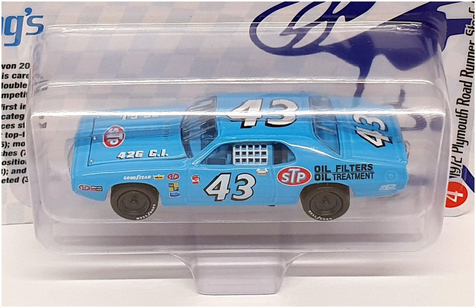 Johnny Lightning 1/64 Scale JLPC013 #4 - 1972 Plymouth Road Runner Stock Car