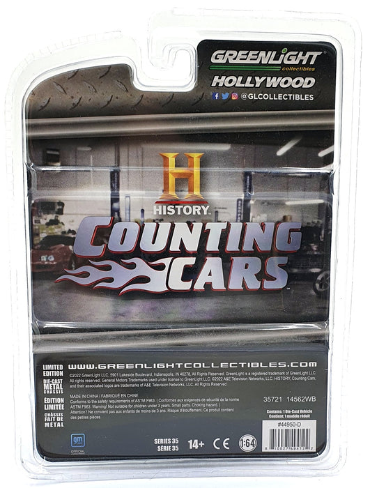 Greenlight 1/64 Scale 44950-D - 1972 Chevrolet Monte Carlo - Gold