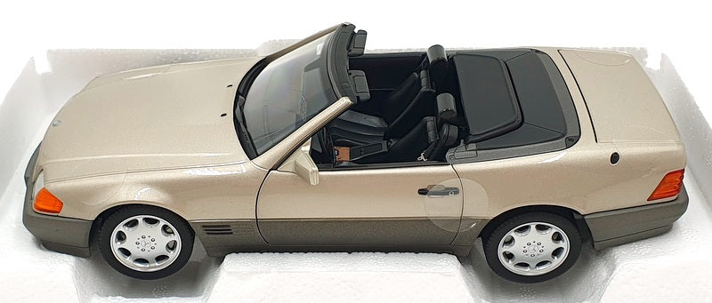 Norev 1/18 Scale Diecast 183719 - Mercedes-Benz 500SL 1989 - Smoke Silver