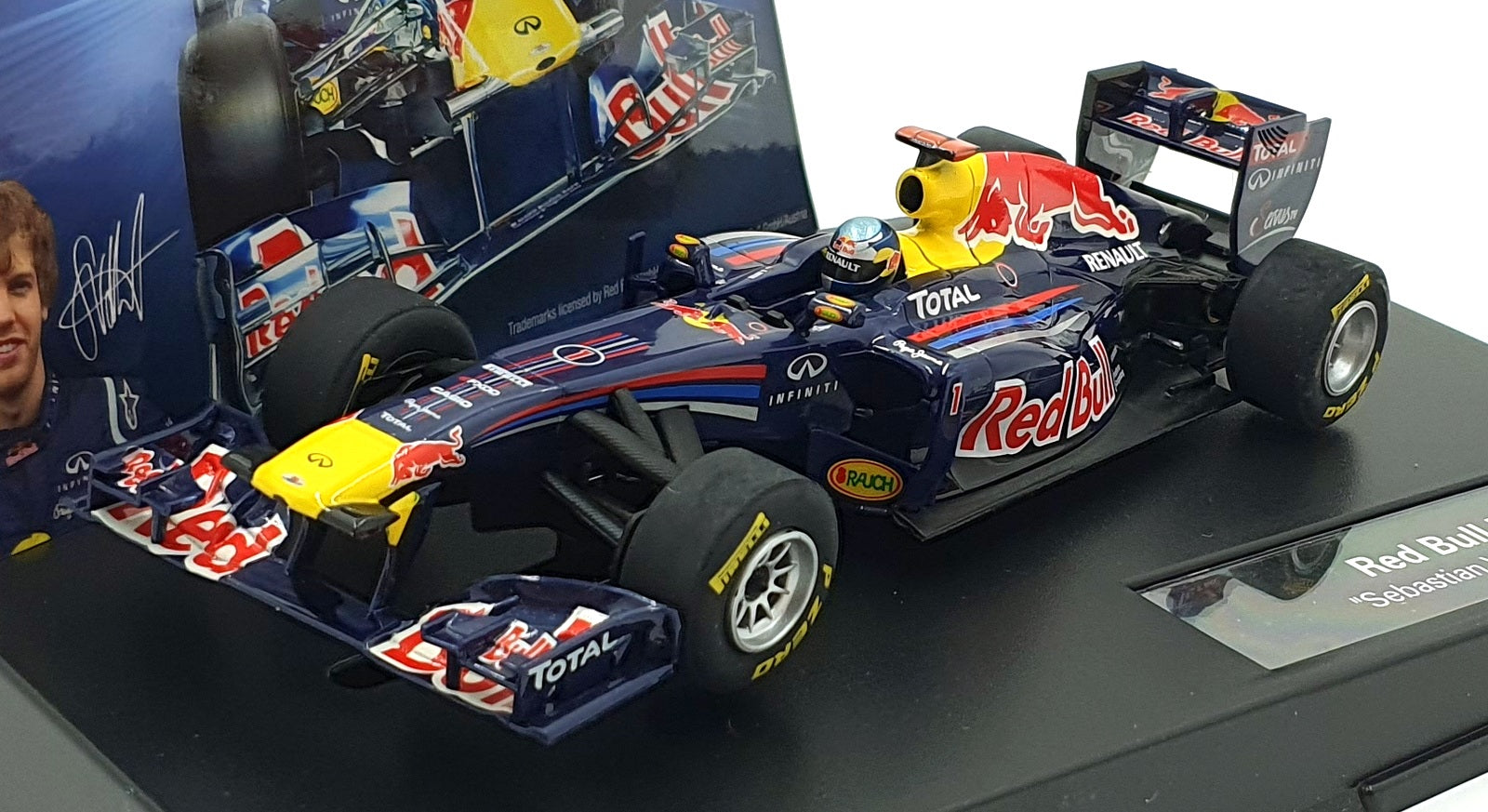 Carrera 1/32 Scale Slot Car 27419 - Red Bull RB7 "Sebastian Vettel #1"