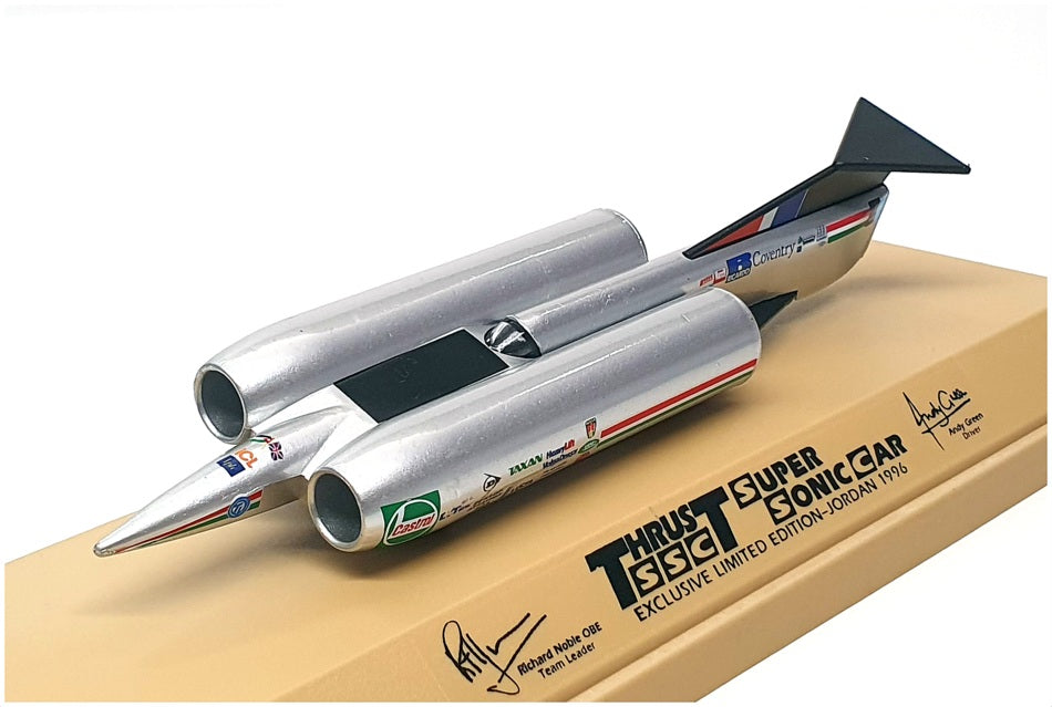 Lledo Appx 15cm Long Diecast 10030B - Thrust Supersonic Car Andy Green - Silver