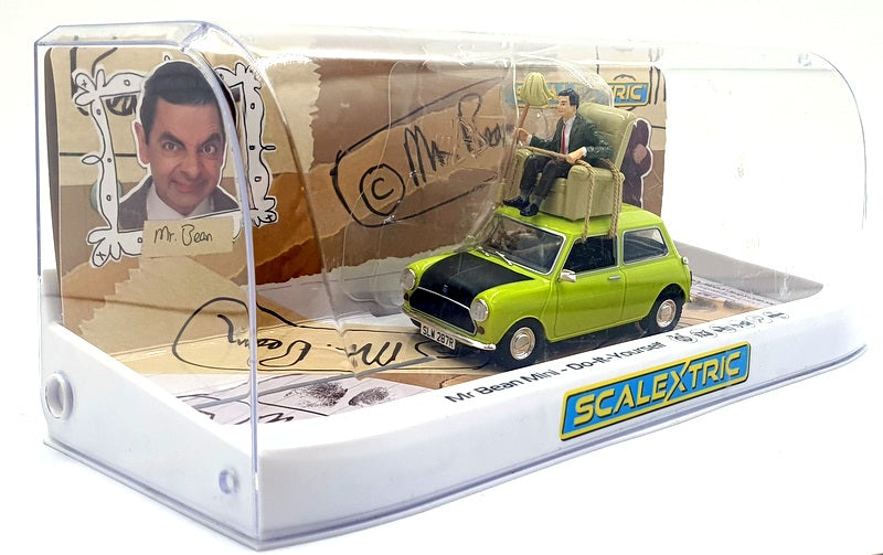 Scalextric 1/32 Scale Slot Car C4334 - Mini Do-It-Yourself Mr. Bean - Green