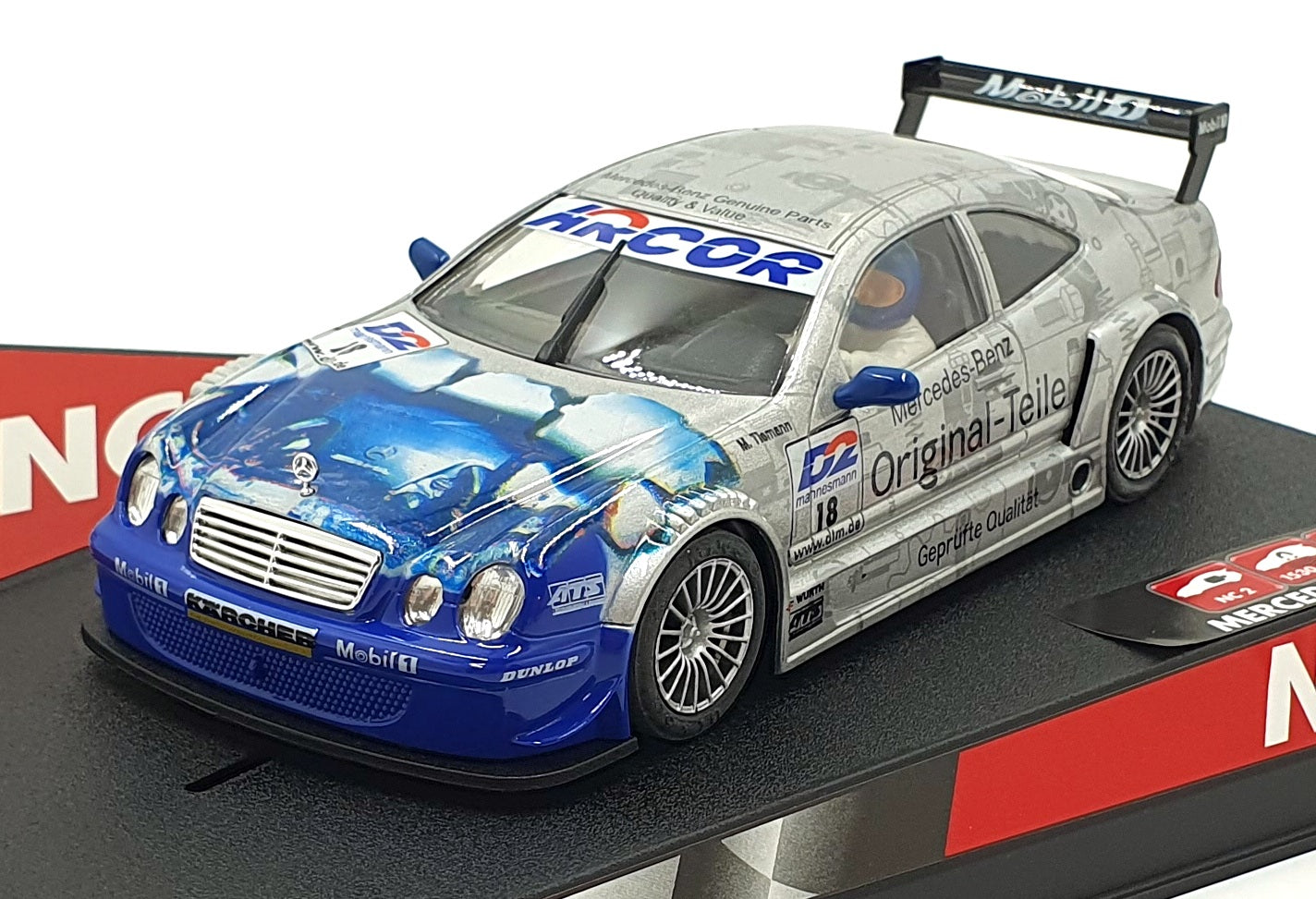 Ninco 1/32 Scale Slot Car 50235 - Mercedes CLK DTM "Original Teile" #18