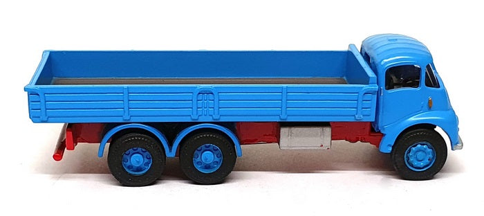 Base Toys 1/76 Scale TT-X18 - Thornycroft 3 Axle Dropside Lorry - Blue