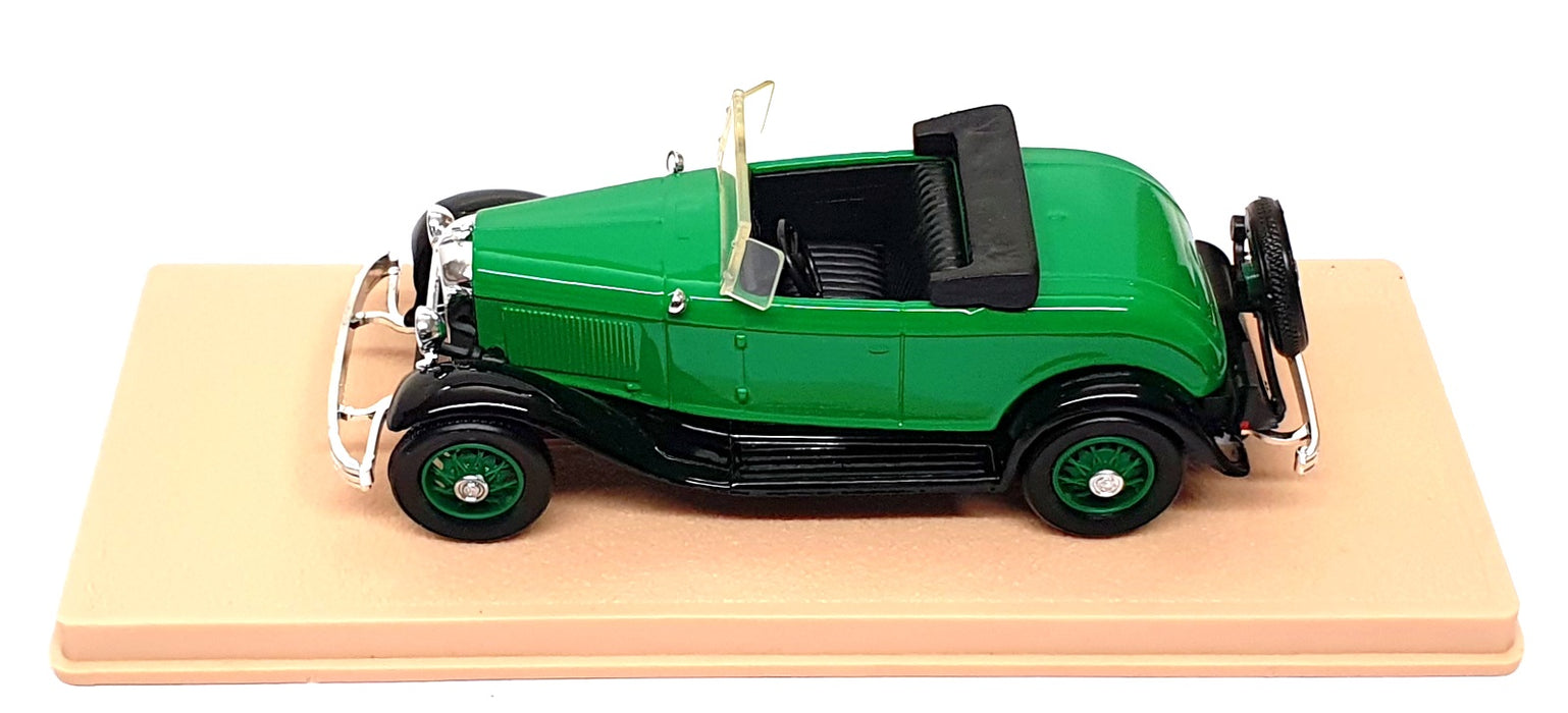 Eligor 1/43 Scale 1200 - 1932 Ford V8 Roadster Ouvert - Green/Black