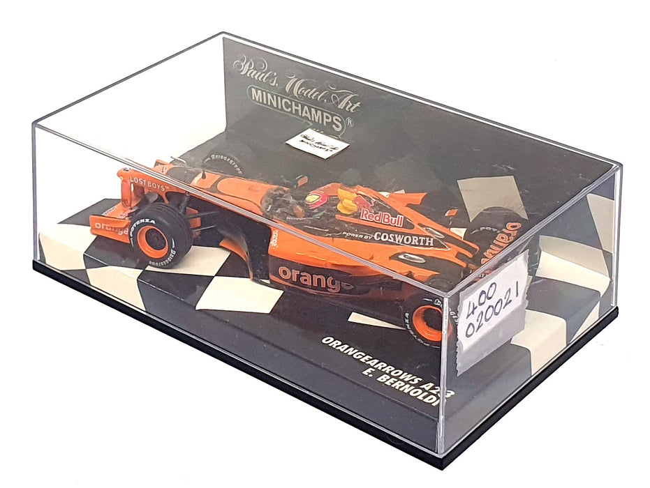 Minichamps 1/43 Scale 400 020021 - F1 Orangearrows A23 E. Bernoldi